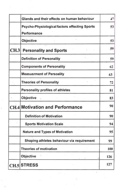 Sport Psychology | M.A / M.Sc Physical Education Part-I Paper 4 By Prof. Jafar Hussain Jag