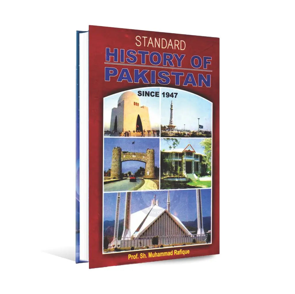 Standard History of Pakistan Book By Prof. Sh. Muhammad Rafique Multan Kitab Ghar