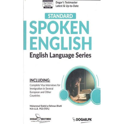 Standard Spoken English English Language Series Book By Muhammad Shahid ur Rehman Bhatti Multan Kitab Ghar