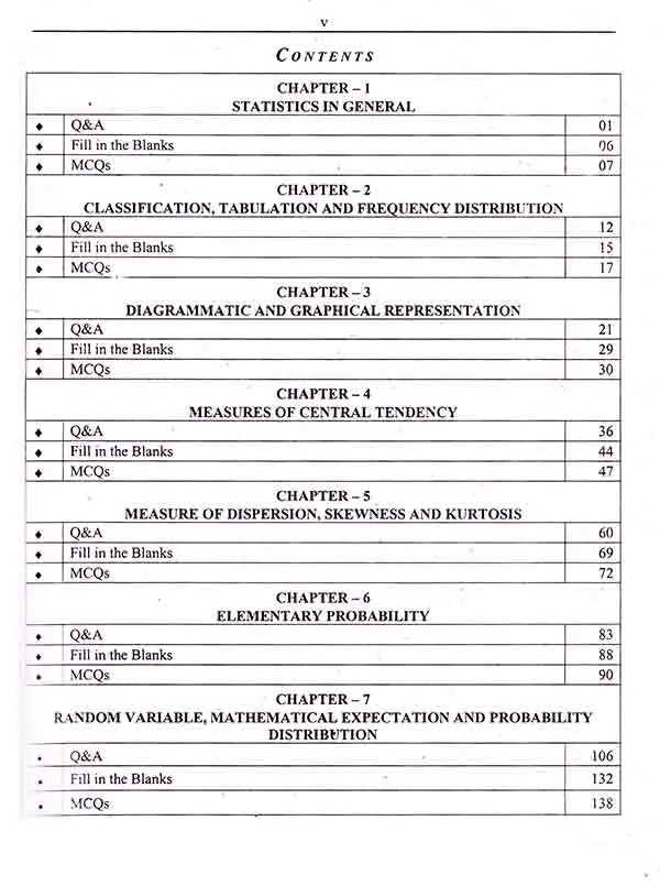 Statistics MCQs/Objective for Lecturer, Statistical Officer/Assistant By M. Sohail Bhatti Multan Kitab Ghar