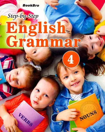 Step-By-Step English Grammar 4 Book By Book Bro Multan Kitab Ghar