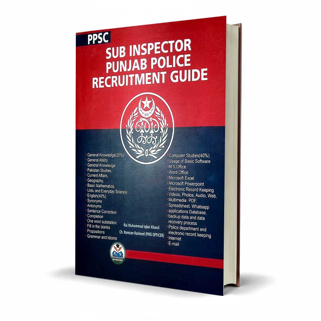 PPSC Sub Inspector / Assistant Sub Inspector for Amongst from Graduate Constable / Head Constable (P-Cadre) PHP and Punjab Police - MKG