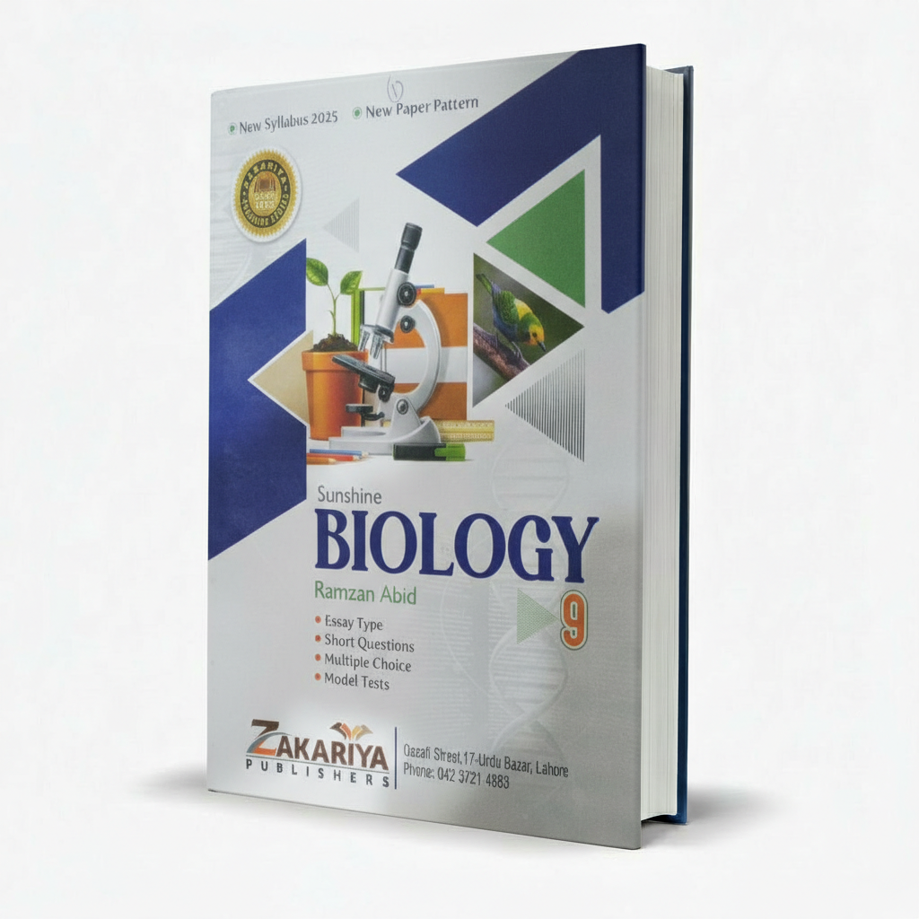 Sunshine Biology for 9th Class Book By Ramzan Abid MKG