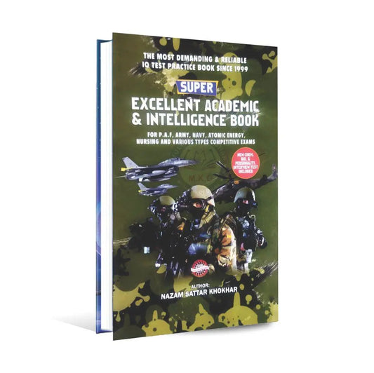 Super Excellent Academic Intelligence Book Army By Nazam Sattar