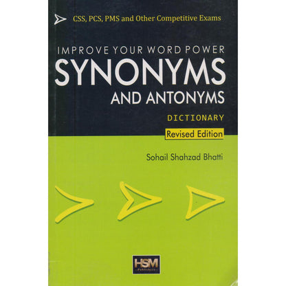 Synonyms & Antonyms Dictionary Revised Edition by HSM - MKG