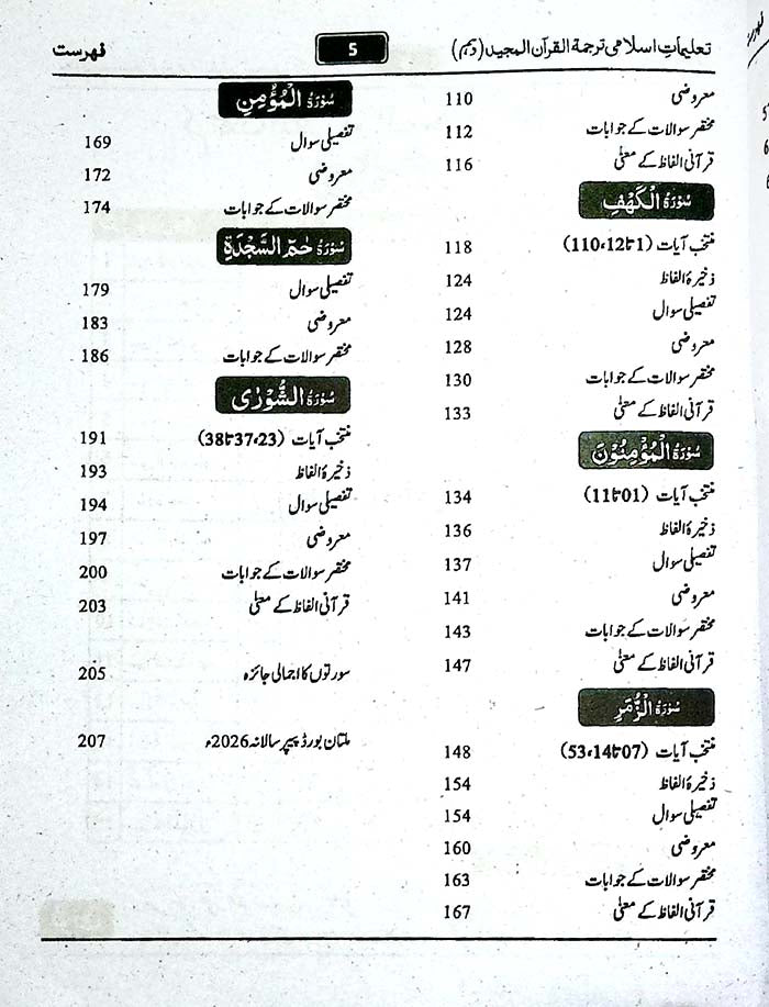 Taleemat-e-Islami Class 10 by Prof. Dr. Muhammad Imran