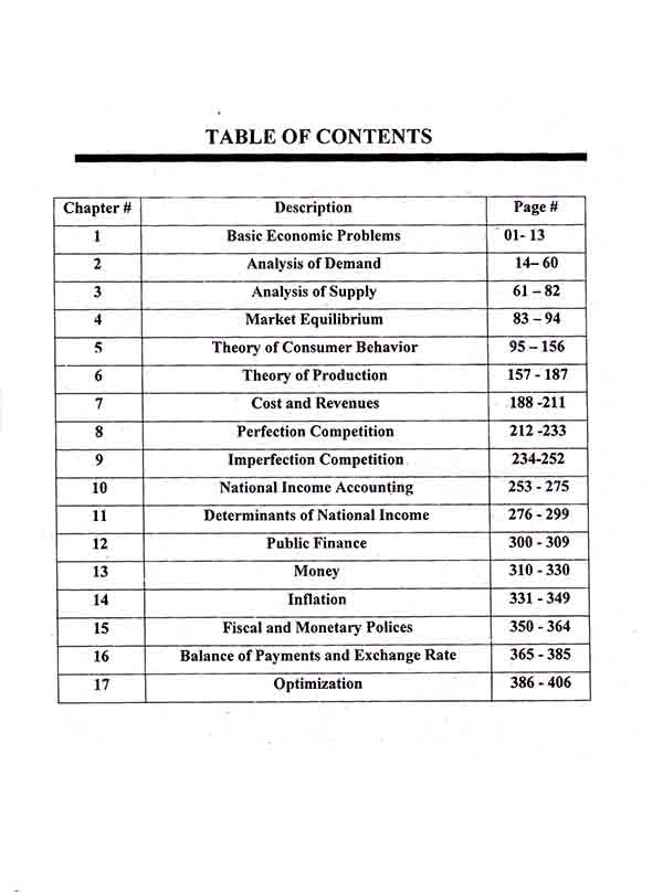 Target Economic Analysis Book for BBA by Dr. Muhammad Ramzan Sheikh Multan Kitab Ghar