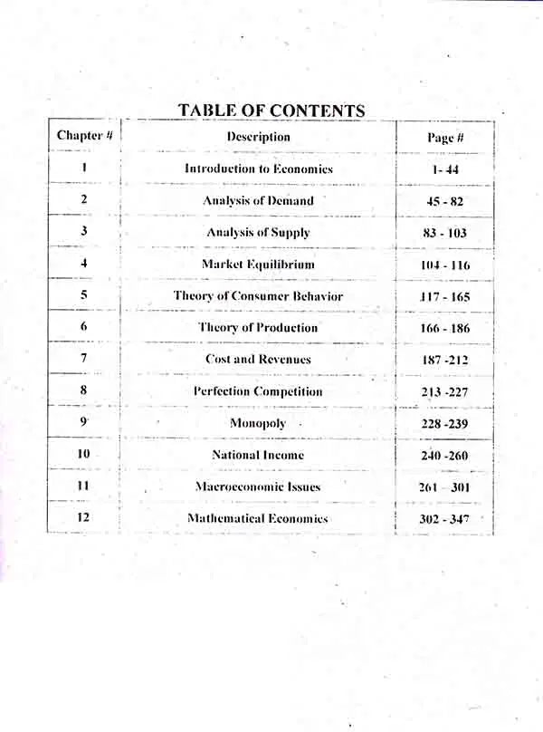 Target Essentials of Economics for BS Classes by Dr. Muhammad Ramzan Sheikh Multan Kitab Ghar