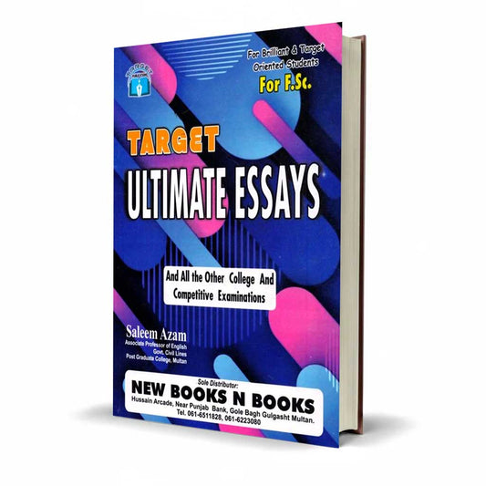 Target Ultimate Essays Book For F.Sc By Saleem Azam
