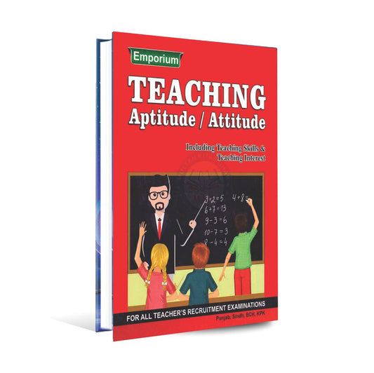 Teaching Aptitude/ Attitude Book For B.Ed, M.Ed, NTS By Emporium