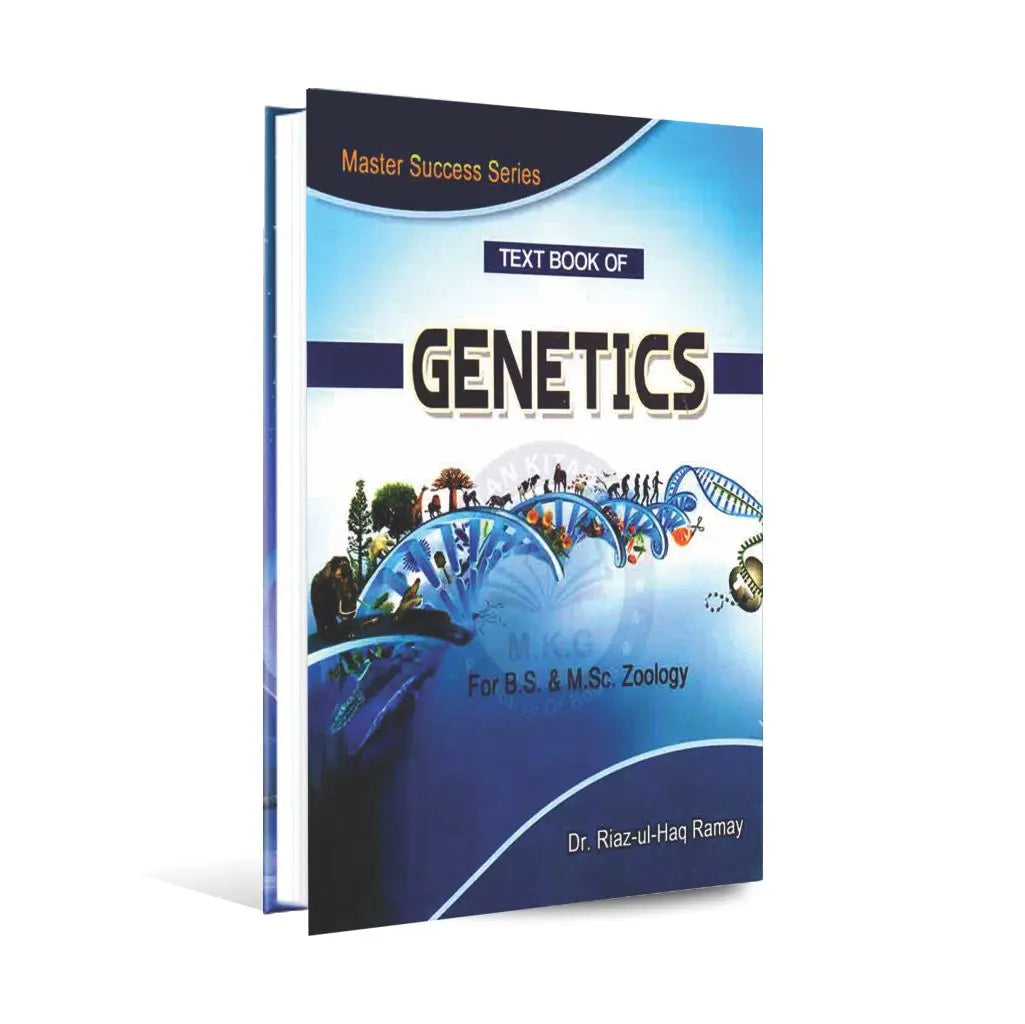 Text Book Of Genetics For BS & MSc Zoology By Dr Riaz ul Haq Ramay Multan Kitab Ghar