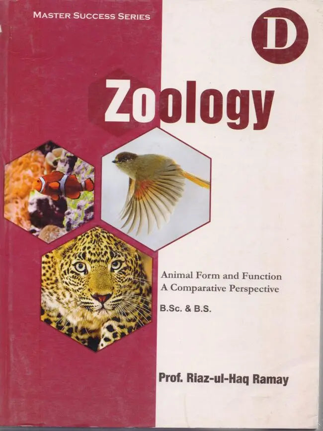 Text Book Of zoology D For Bs Four Year By Riaz ul Haq Ramay Multan Kitab Ghar