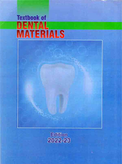 Textbook Of Dental Materials By Sharmila Hussain Edition 2022-23 Multan Kitab Ghar