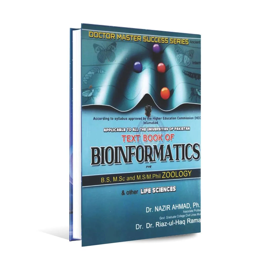 Text Book Of Bioinformatics for BS, M,Sc  By Dr Nazir Ahmad Multan Kitab Ghar