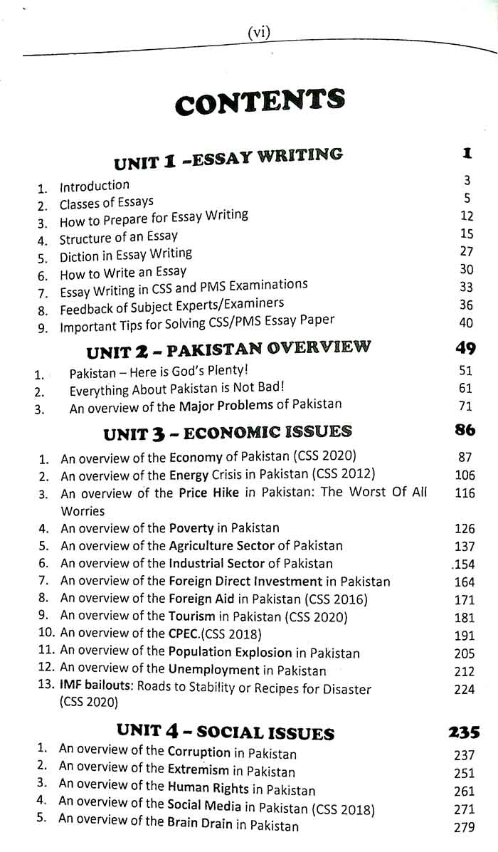 Ilmi Exploring the Art of Essay Writing for CSS, PMS with solved paper 2024 By Ali Arshad Multan Kitab Ghar