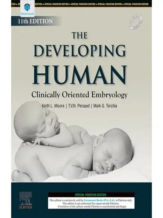 The Developing Human 11th Edition Book By T.V.N. Persaud Multan Kitab Ghar