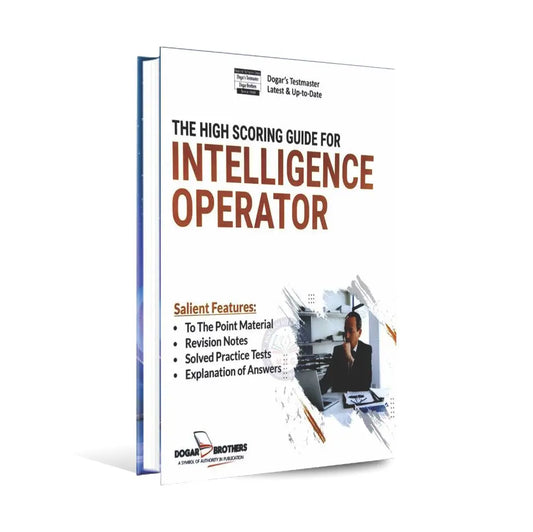 The High Scoring Guide Book for Intelligence Operator By Dogar Brothers Dogar Brothers