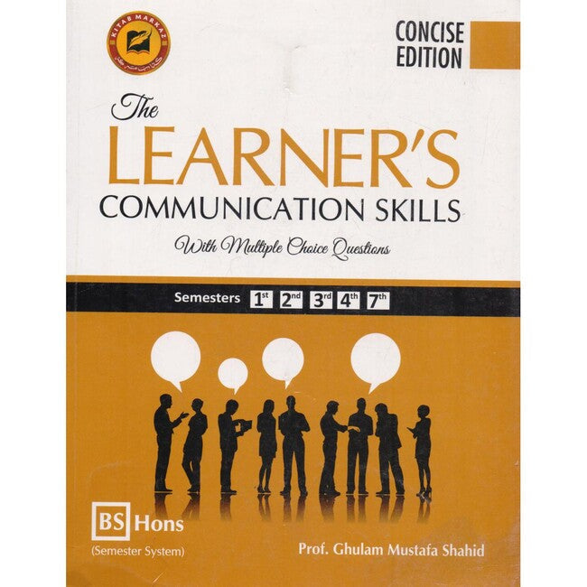 The Learners Communication Skill Book Concise Edition by Ghulam Mustafa Shahid Multan Kitab Ghar