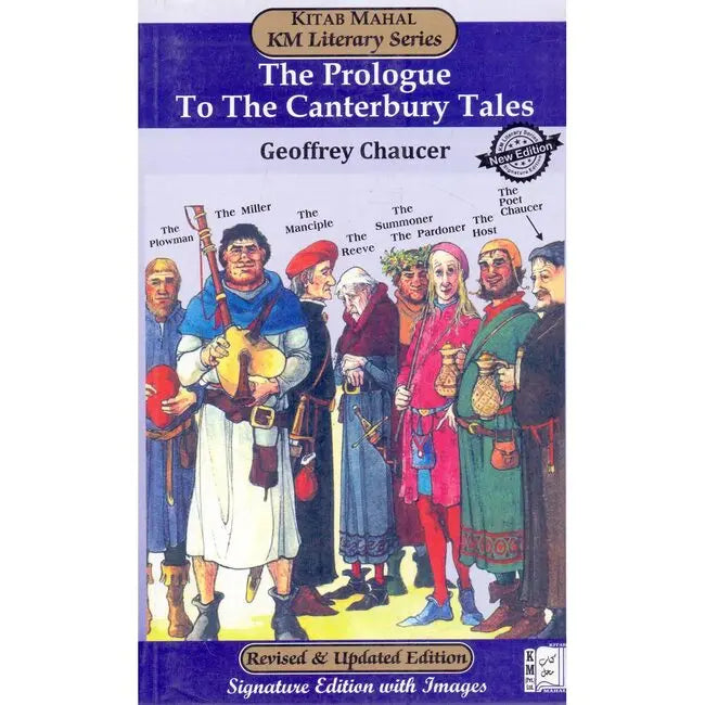 The Prologue to the Canterbury Tales Book By Geoffrey Chaucer Multan Kitab Ghar