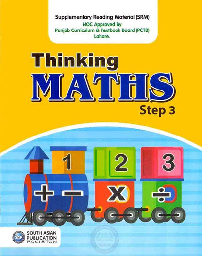 Thinking Maths Step 3 Book Written By Maheen Farooq Multan Kitab Ghar