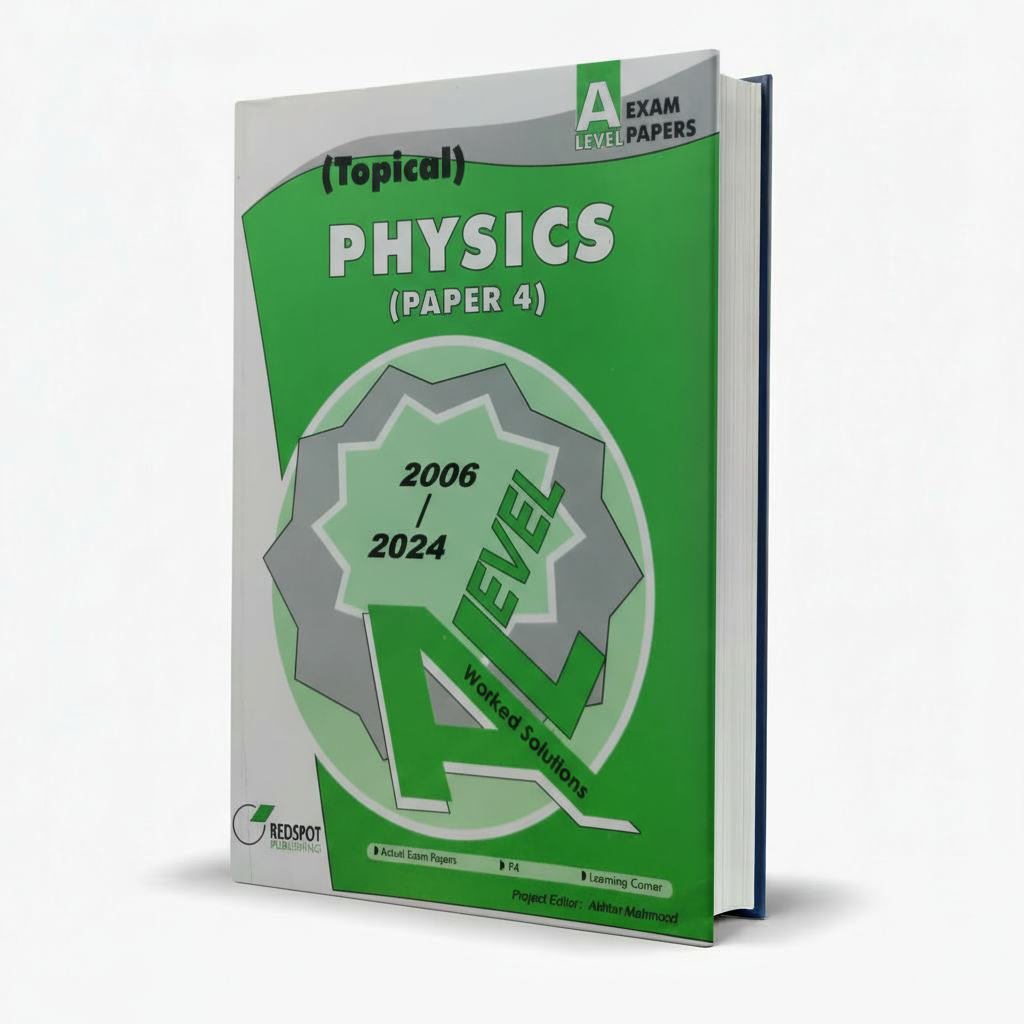Topical Worked Solutions Physics Paper 4 for A Level | Redspot Past Papers Guide - MKG