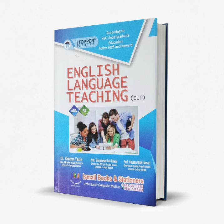 Topper English Language Teaching (ELT) for ADA, BS by Ghulam Yasin MKG