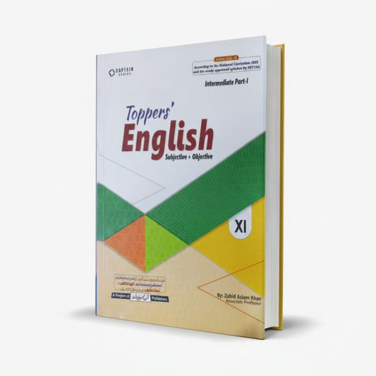Toppers English Subjective + Objective Book for Class 11 by Captain Series MKG