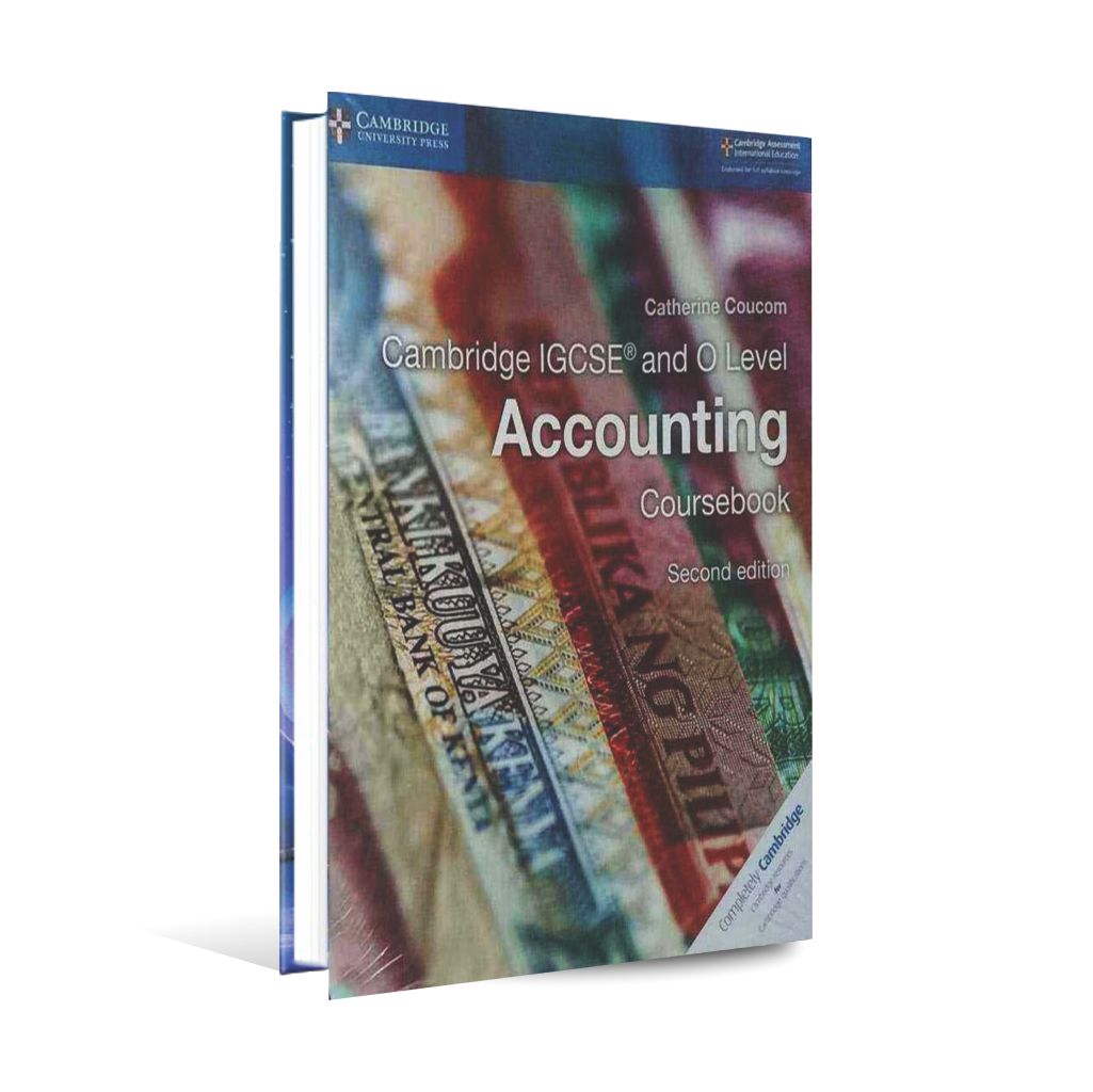 Cambridge IGCSE and O Level Accounting Course book By Catherine Coucom Multan Kitab Ghar