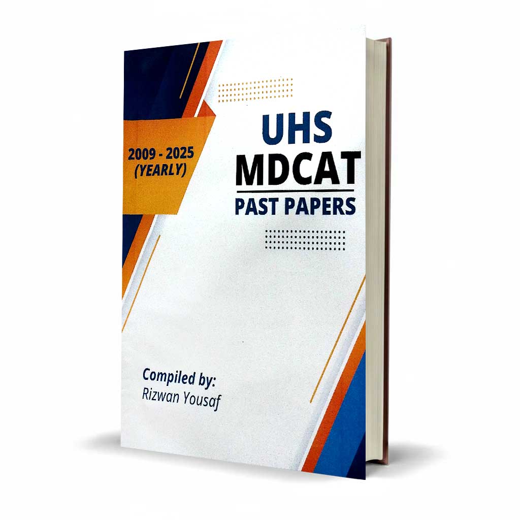 UHS MDCAT Past Papers 2009–2025 by Rizwan Yousaf | 2026 Edition