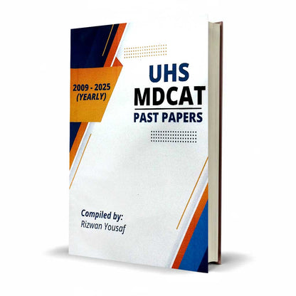 UHS MDCAT Past Papers 2009–2025 by Rizwan Yousaf | 2026 Edition