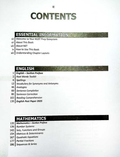 Ultimate Guide for NUST NET Engineering Computing Dogar Testmaster Book - MKG