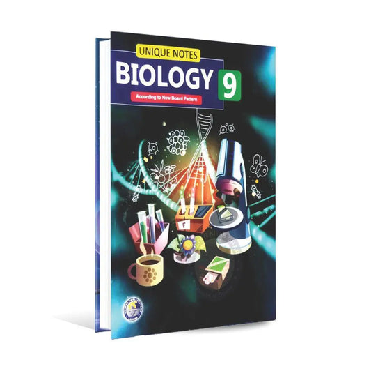 Unique Notes Biology Book For 9th Class By Unique Publication