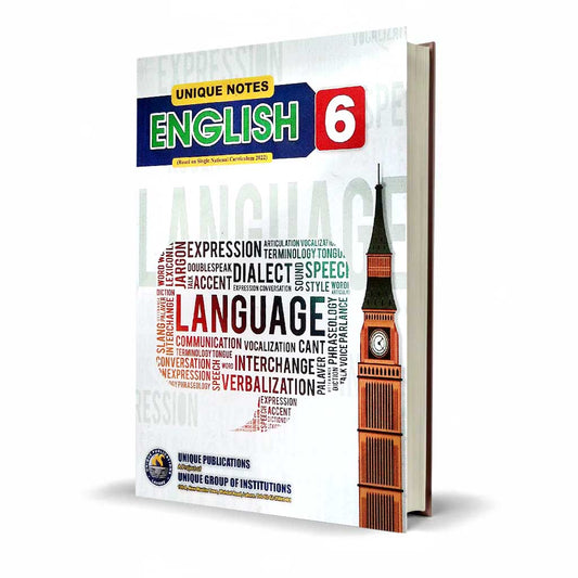 Unique Notes English Class 6 Guide