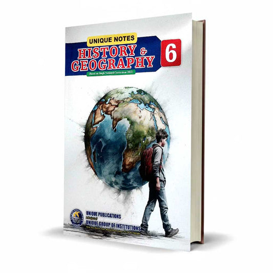 Unique Notes History & Geography Class 6 English Medium Guide
