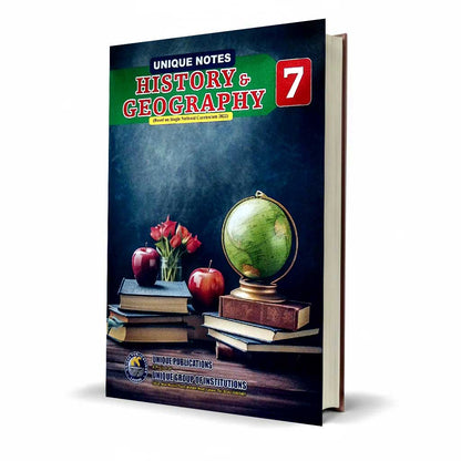 Unique Notes History & Geography Class 7 English Medium Guide