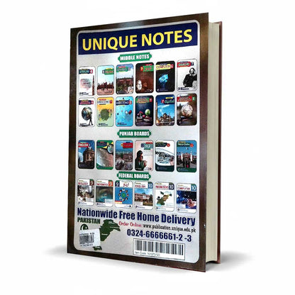 Unique Notes History & Geography Class 8 English Medium Guide