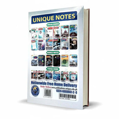 Unique Notes Mathematics Book for Class 9th, latest Edition