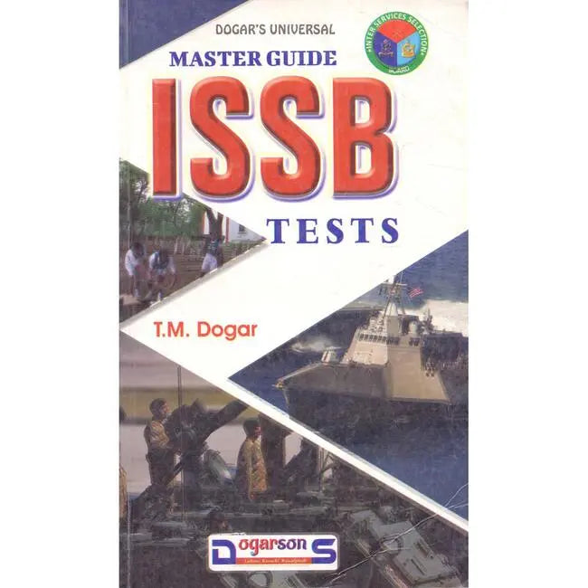 Universal ISSB Tests Interviews Book by M. Irfan Malik for Army, PAF, Navy published by Dogarsons Multan Kitab Ghar