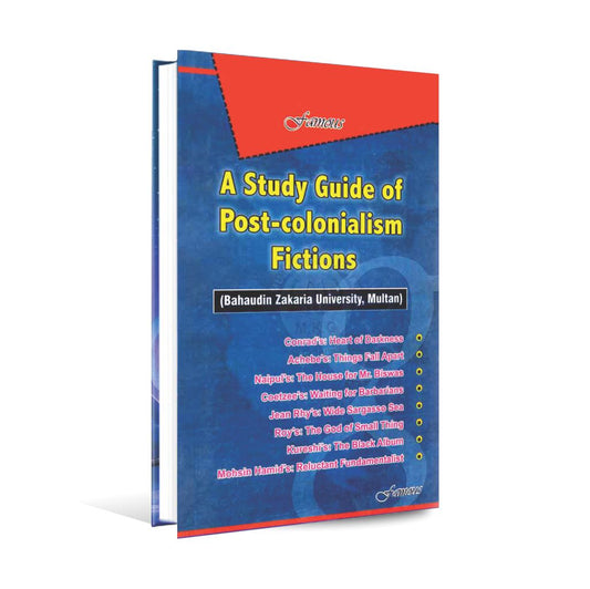 A Study Guide of Post Colonialism Fictions Book by Famous Products Multan Kitab Ghar