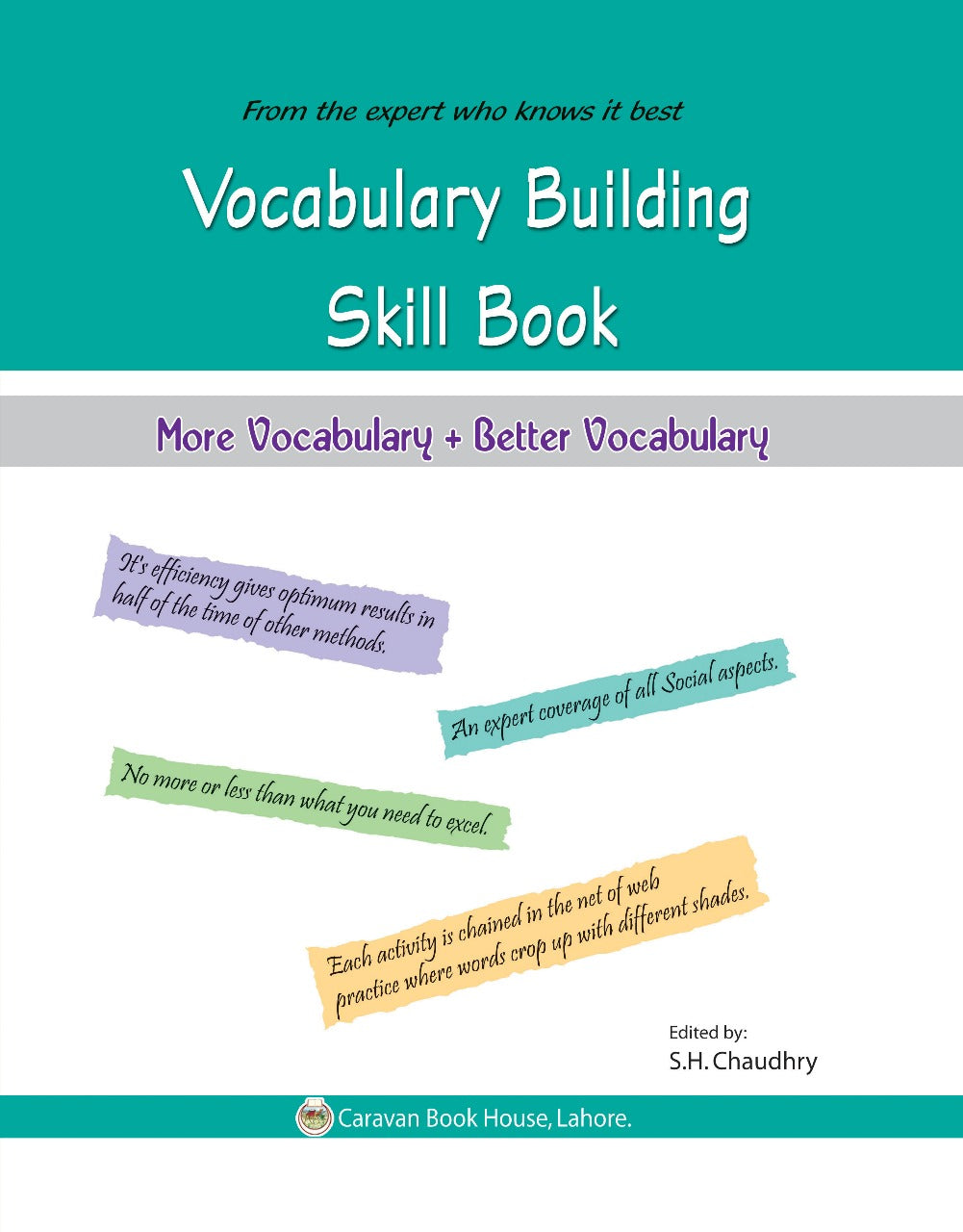 Vocabulary Building Skill Book | S.H. Chaudhry Caravan English Guide