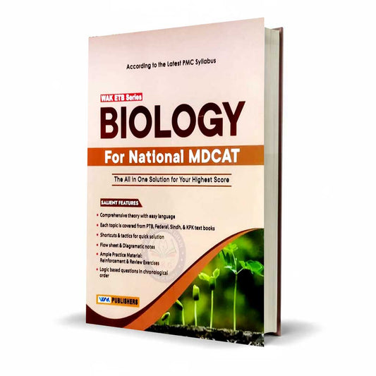 WAK ETB Series Biology for MDCAT By Prof. Muhammad Younas