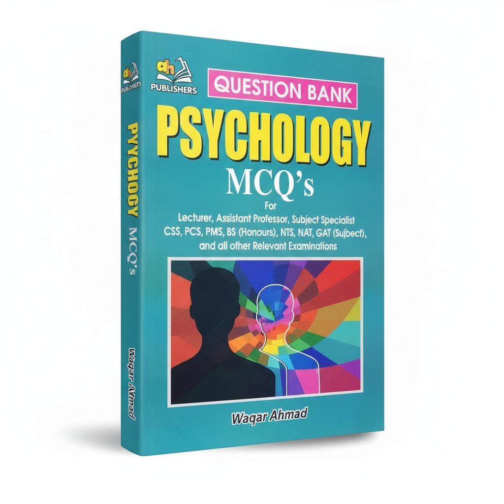 Psychology MCQS Question Bank for Lecturer CSS by Waqar Ahmad