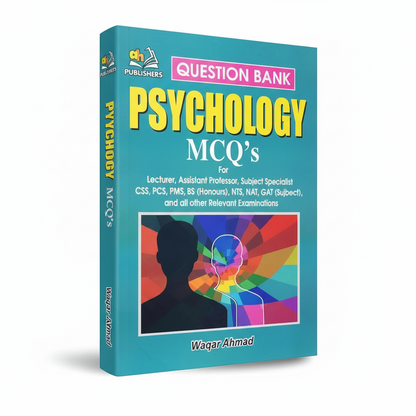 Psychology MCQS Question Bank for Lecturer CSS by Waqar Ahmad