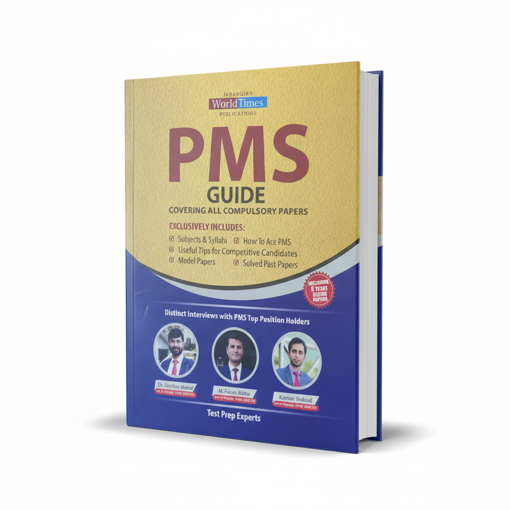JWT PMS Guide Covering All Compulsory Papers Including 2022-23 Papers for Test Prep Experts