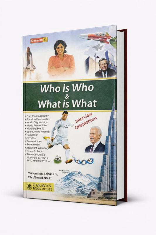 Who is Who and What is What by Muhammad Soban Ch General Knowledge MKG