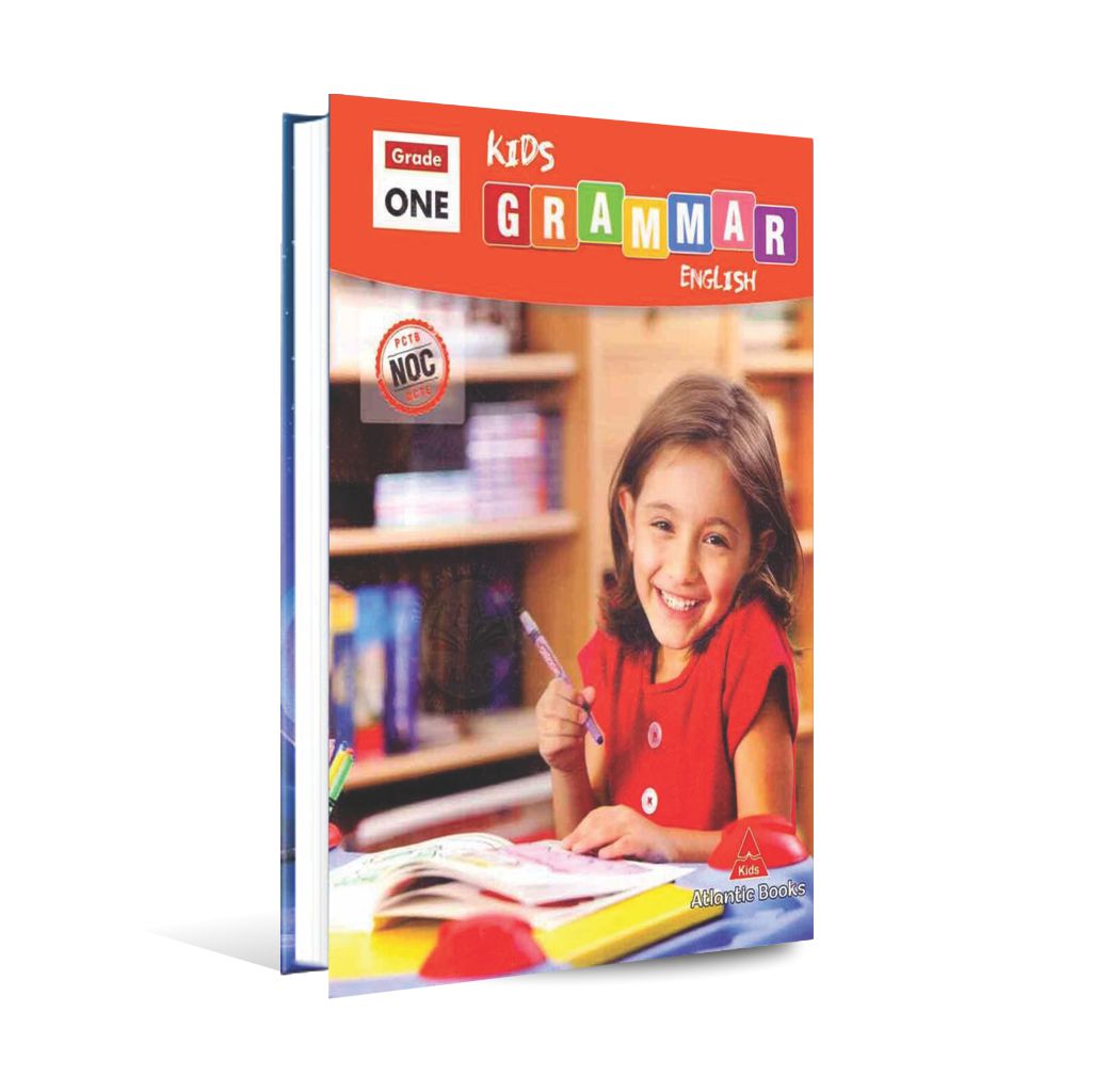 Kids Grammar English Book for Grade One by Javed Publisher Multan Kitab Ghar