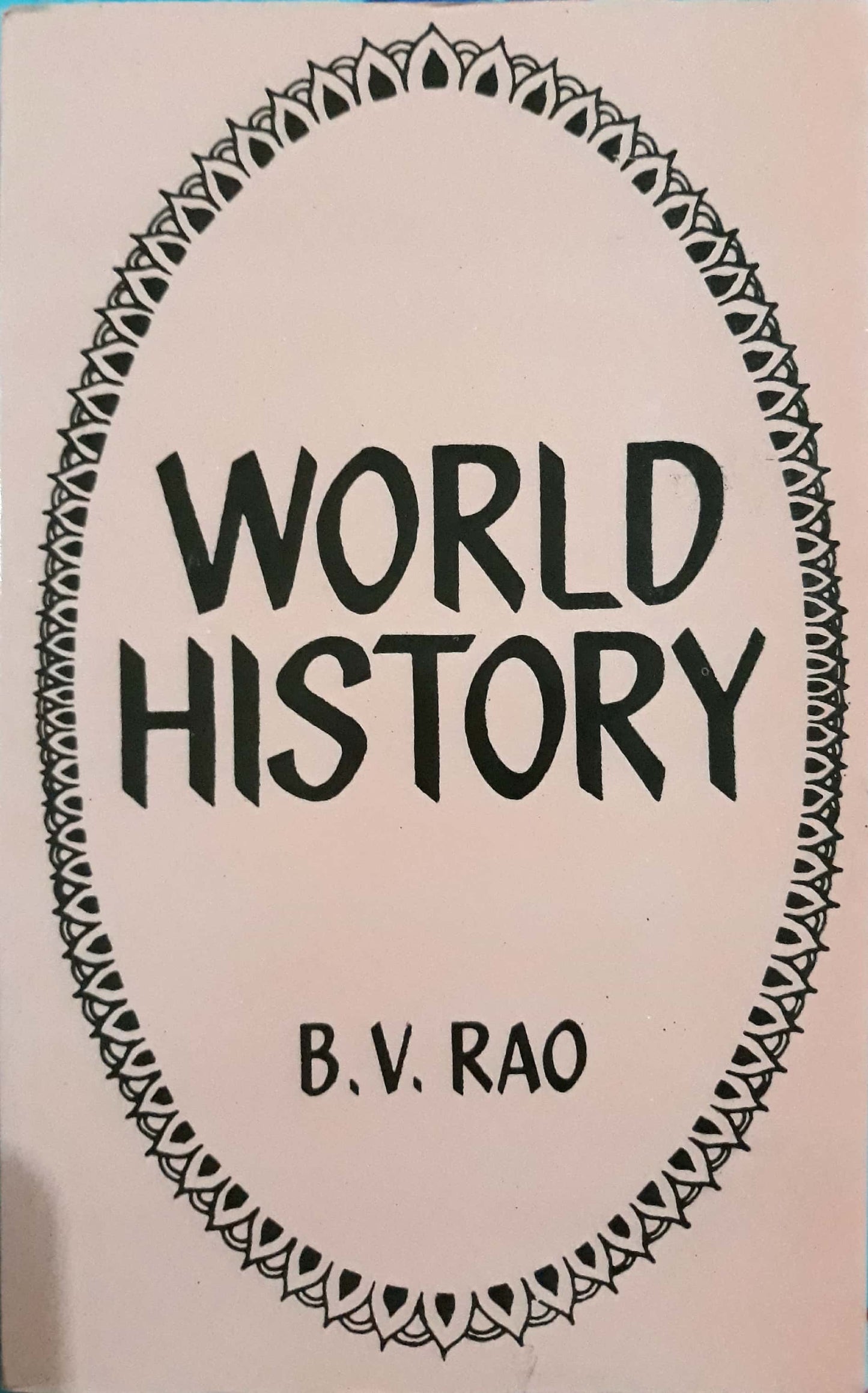 World History Book Written By B.V RAO Price in Pakistan - Multan Kitab Ghar