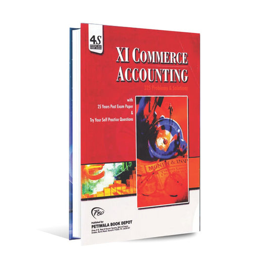 XI Commerce Accounting Past Papers Book By Syed Iftikhar Ali - Multan Kitab Ghar