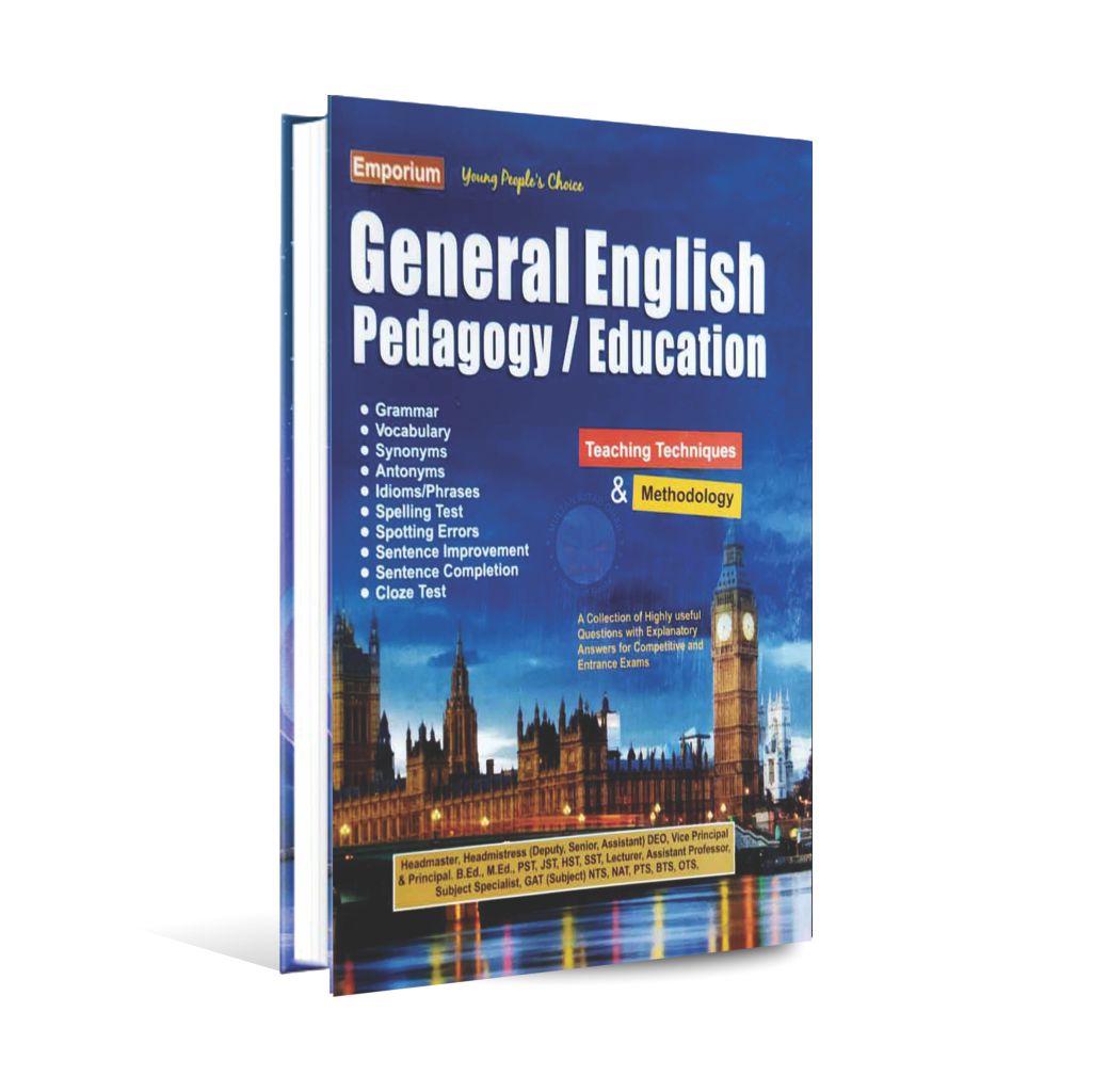 Emporium General English Pedagogy /Education Book Teaching Techniques Methodology for B.Ed. MEd. NAT NTS More by Maleeha Ayaa Multan Kitab Ghar