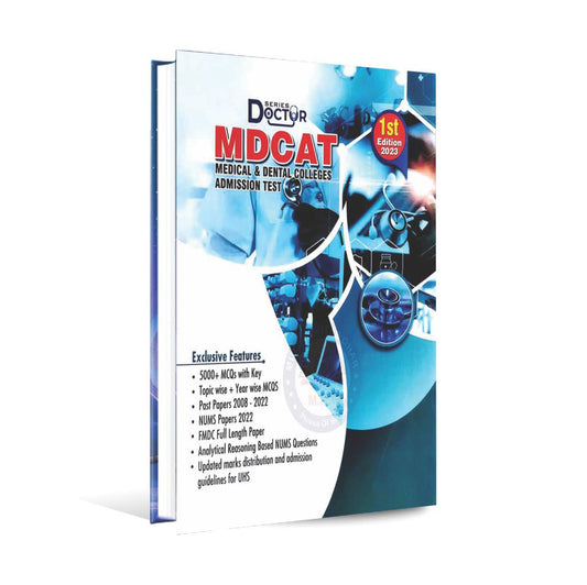 Doctor MDCAT Medical & Dental Colleges Admission Test Book 1st Edition 2023 Multan Kitab Ghar